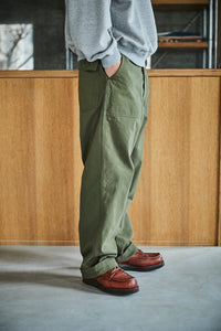 orslow VINTAGE FIT FATIGUE PANT ARMY GREEN 03-V5002-76 HERRINGBONE