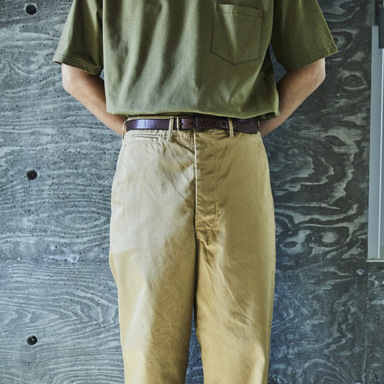 orslow  VINTAGE FIT ARMY TROUSER DARK KHAKI