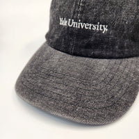 SUNNY SPORTS  / Newhattan / IIVY LEAGUE BASEBALL CAP-DENIM 97　YALE/BLACK