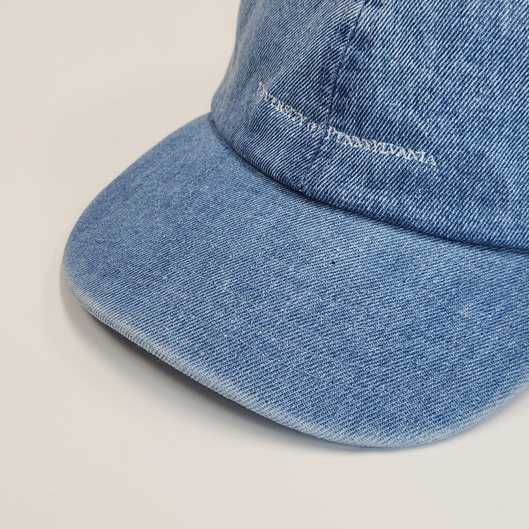 SUNNY SPORTS  / Newhattan / IIVY LEAGUE BASEBALL CAP-DENIM 33　PENNY/Lt.BLUE