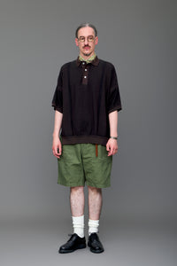 YASHIKI    Aotsuyu Knit Polo（青梅雨）YSK-26SS-KN11 BLACK