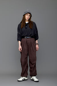 YASHIKI    Aotsuyu Knit Polo（青梅雨）YSK-26SS-KN11 BLACK