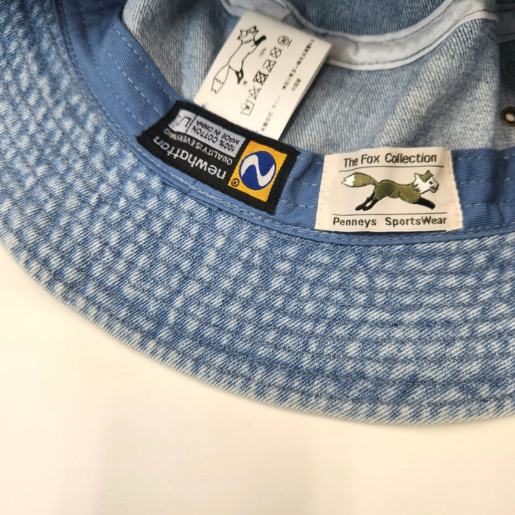 SUNNY SPORTS  /PENNEY'S  / The FOX bucket hat Denim