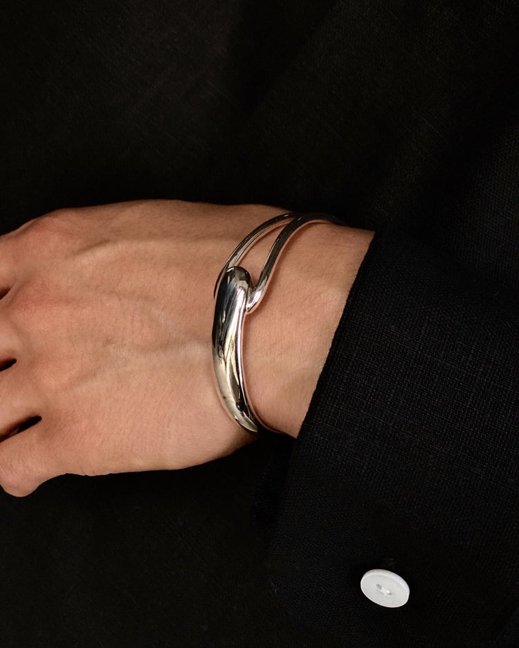 GENERAL by LEMONTEA Silver Bangle GEN-067 925 Silver Bangle