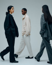 KANEMASA PHIL  36G Wool Stripe Trouser