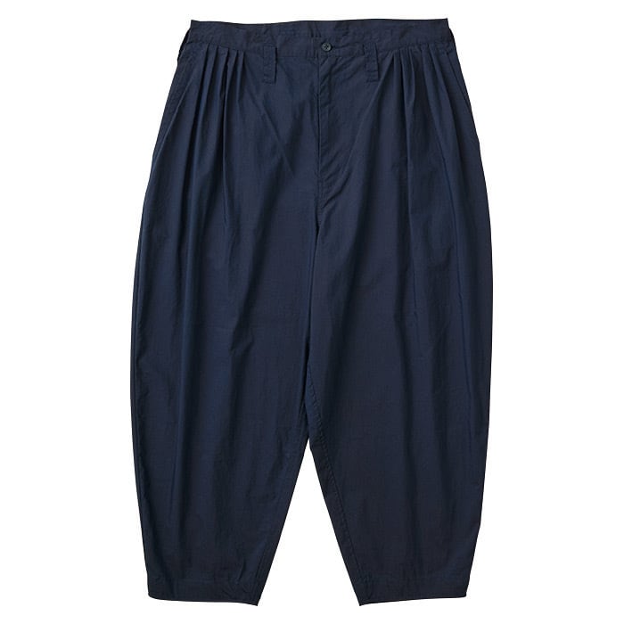 PORTER CLASSIC  POPLIN BEBOP PANTS NAVY