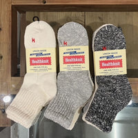 Healthknit  / SLAB H MARK QUARTER 3P SOX