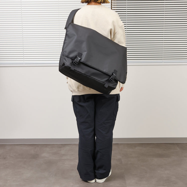 PACKING/ MESSENGER BAG MAT BLACK PA-008