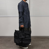 FADEN/ Chaos grid shoulder bag “006_Greenwood”