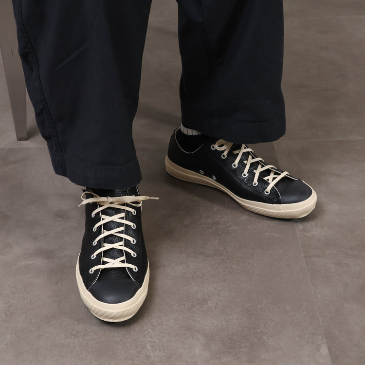 SHOES LIKE POTTERY / LEATHER - BLACK