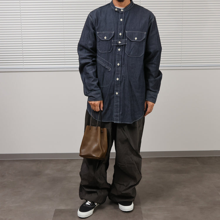 REEL/ Square drawstring bag（スクエア ドローストリング バッグ）