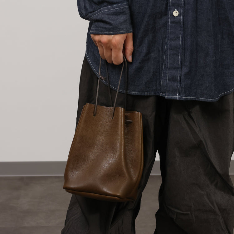 REEL/ Square drawstring bag（スクエア ドローストリング バッグ）