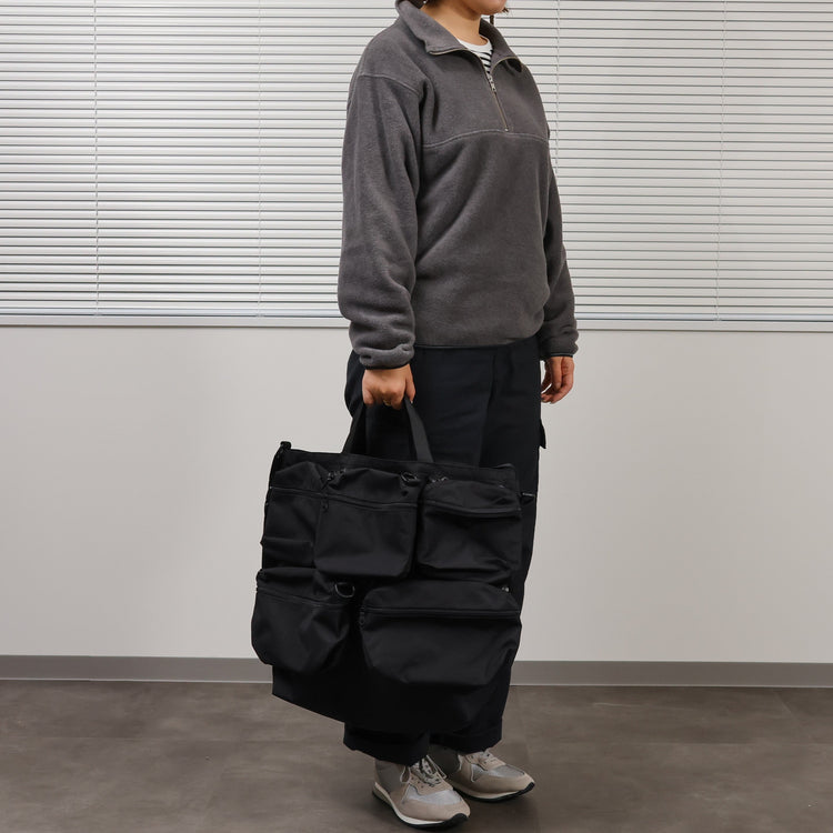 FADEN/ Chaos grid shoulder bag “006_Greenwood”