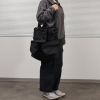 FADEN/ Chaos grid shoulder bag “006_Greenwood”
