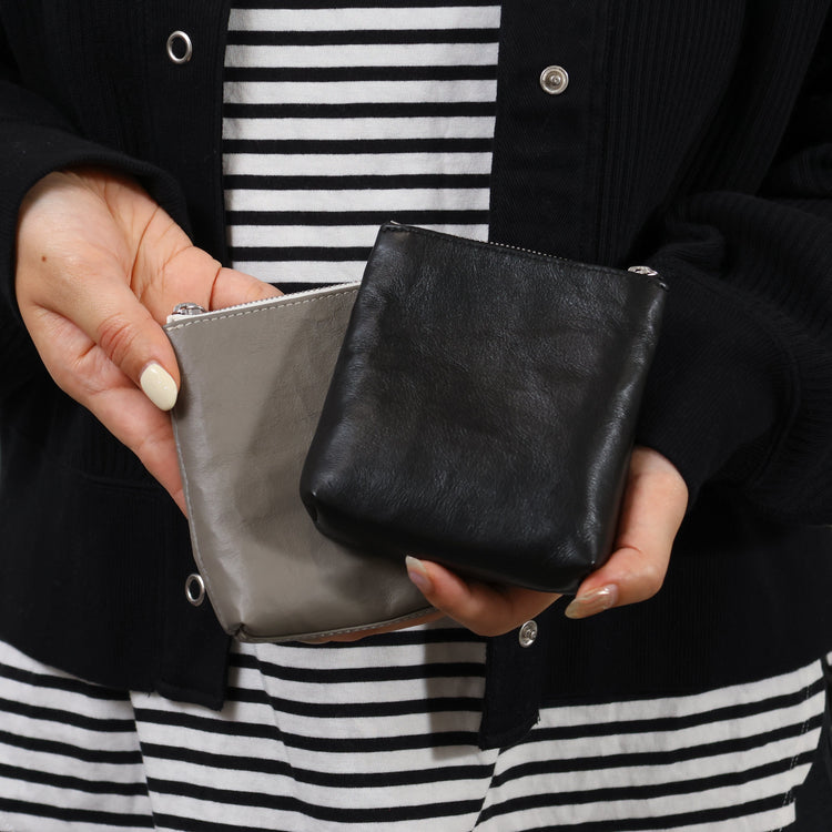 REEL/ Zip pouch D size: S (Zip pouch D) WARM GRAY