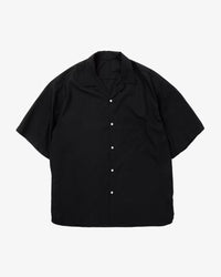 Sillage / re-engineered overshirt short sleeve black