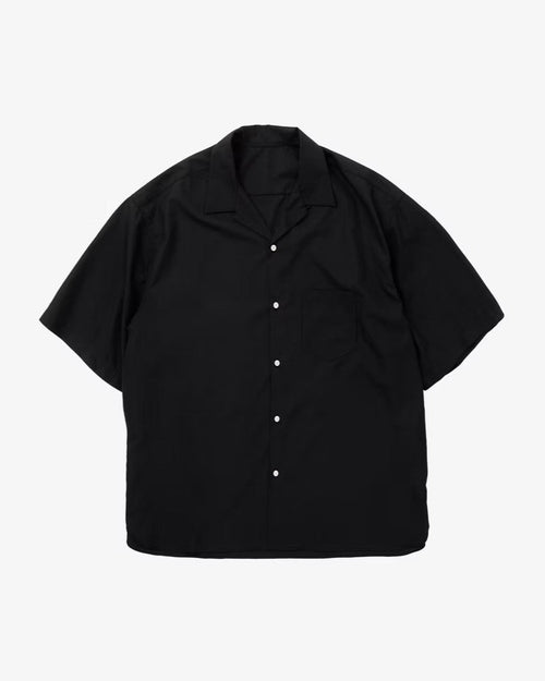 Sillage / re-engineered overshirt short sleeve black