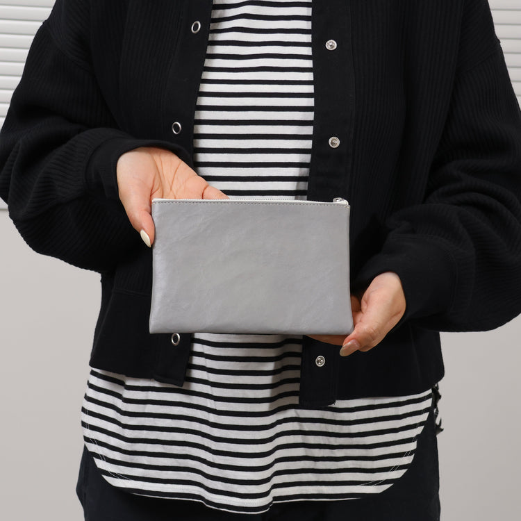 REEL/Flat zip pouch, size: M (Flat zip pouch)