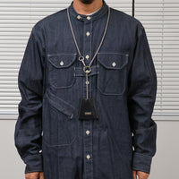 HIDAKA/ KEY CROCHET CHAIN NECKLACE