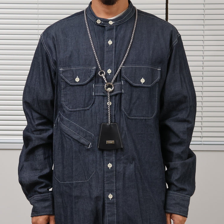 HIDAKA/ KEY CROCHET CHAIN NECKLACE