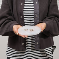 tiinei / オーバルプレート プラチナ　大