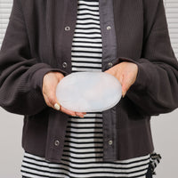 tiinei / オーバルプレート プラチナ　大