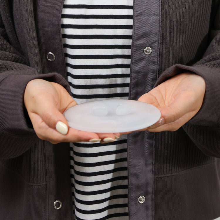 tiinei / 円プレート プラチナ　中