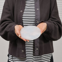 tiinei / 円プレート プラチナ　大