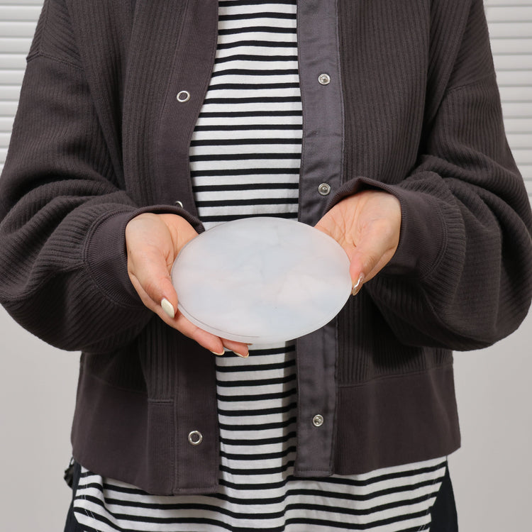 tiinei / 円プレート プラチナ　大