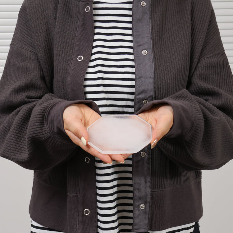 tiinei / 八角プレート プラチナ  中