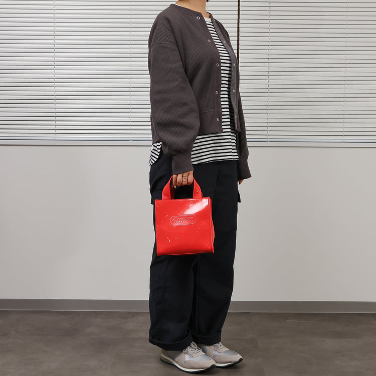 OUTDOOR PRODUCTS/  TECOPA エナメルトートバッグ