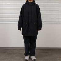 MONT KEMMEL/  M-64 ミリタリーコート BLACK