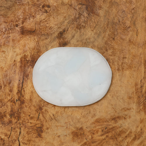 tiinei / Oval Plate Platinum Large