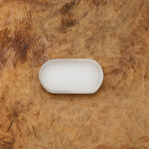 tiinei / Oval Accessory Tray Platinum