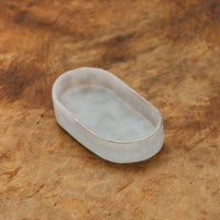 tiinei / オーバルアクセサリトレー プラチナ