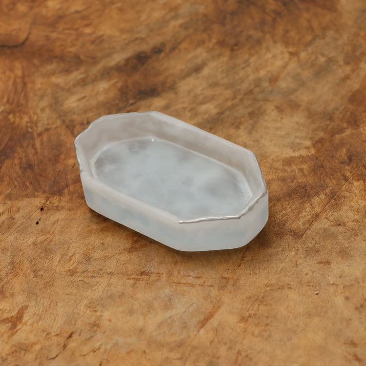 tiinei / Octagonal Accessory Tray Platinum