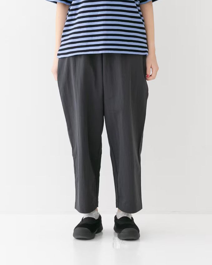 RINEN / 綿ナイロンギャバ ラクパンツ