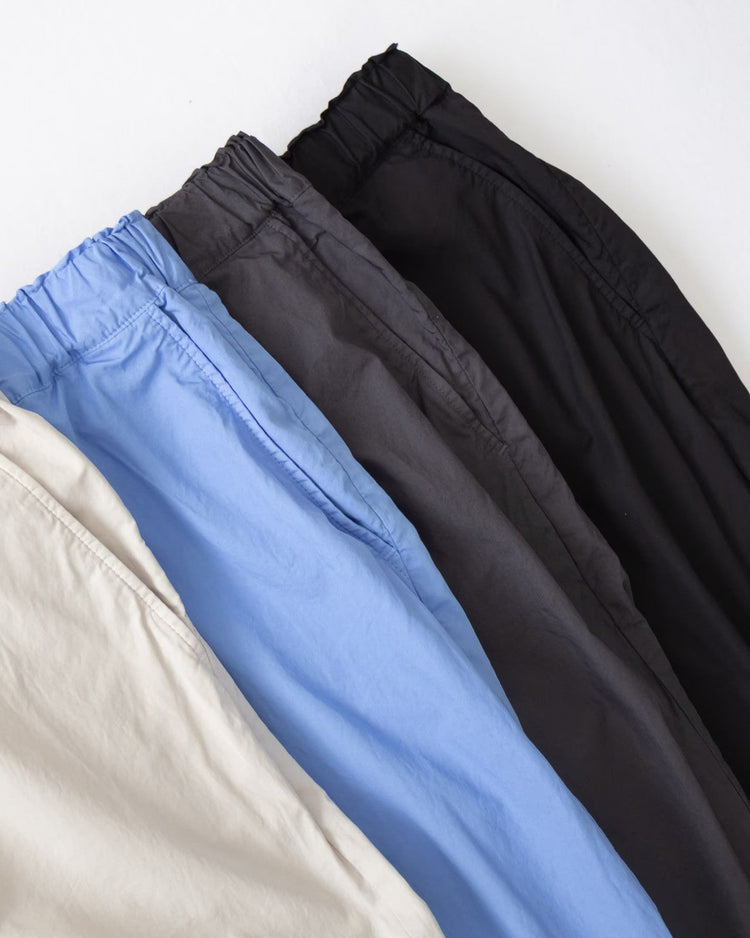 RINEN / 70/1 Twill Pants with Drawstring Hems