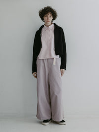 MEYAME FLY FRONT SHORT SHIRTS PINK