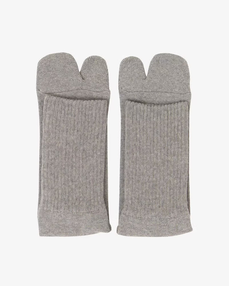 Sillage / tabi socks melange grey