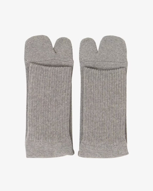 Sillage / tabi socks melange grey