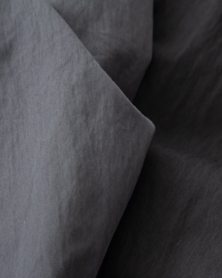 RINEN / 綿ナイロンギャバ ラクパンツ