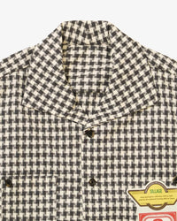 Sillage rib blouson deadstock digital plaid 