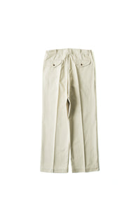 OLD JOE BRAND   FRONT TUCK ARMY TROUSER 262OJ-PT06 BONE