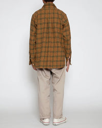 THE CORONA UTILITY  CS005 - W.C.W SHIRT PULLOVER / Khaki × Green CS005-26-07-L