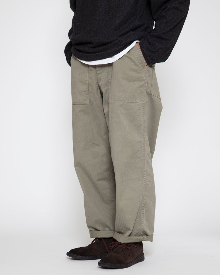 FATIGUE SLACKS  FP027 - M-47 UTILITY SLACKS / Sage Green