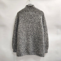 COOHEM / SILK MOHAIR MELANGE KNIT PULLOVER