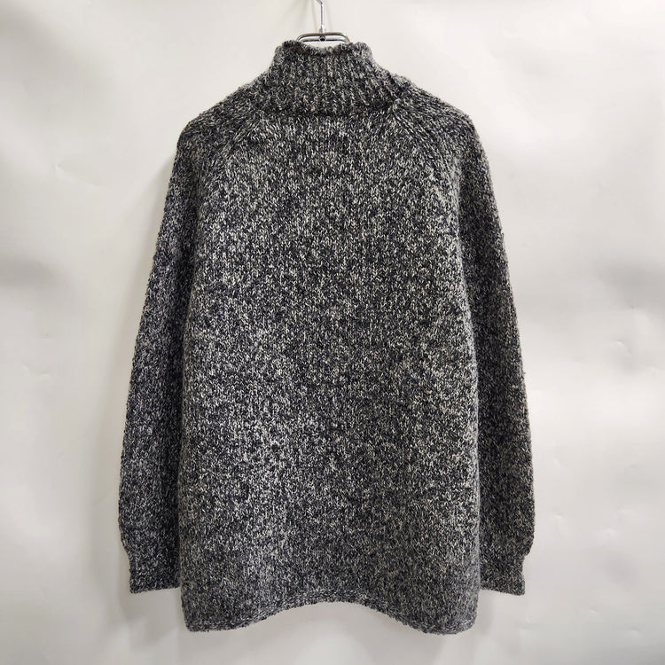 COOHEM / SILK MOHAIR MELANGE KNIT PULLOVER