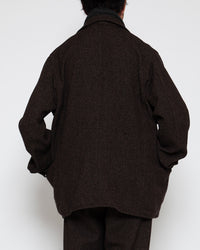 THE CORONA UTILITY CJ003 - SHERRY・TRAVELER'S SPORTS COAT / Melange Brown CJ003-26-06
