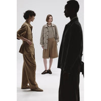 KANEMASA PHIL 46G SOLARO Gurkha Shorts CHARCOAL BLACK